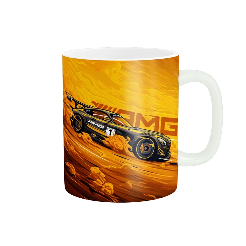 ماگ پاد آفرین طرح ماشین مسابقه ای کد 1614