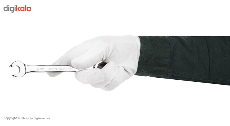 آچار یک سر تخت یک سر رینگی رونیکس سایز 12 میلی متر