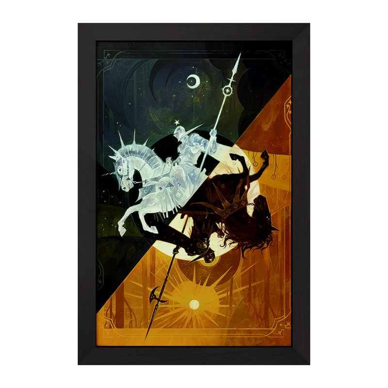 تابلو خندالو مدل شوالیه کد F1119