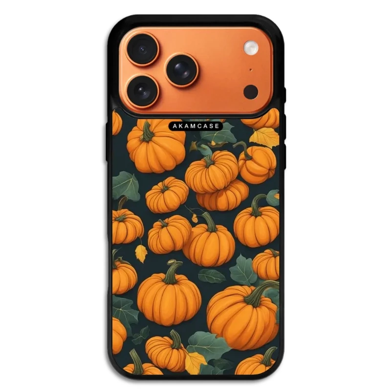 کاور آکام مدل AMC-WA17PROMAX-PUMPKIN-17 مناسب برای گوشی موبایل اپل iPhone 17 Pro Max
