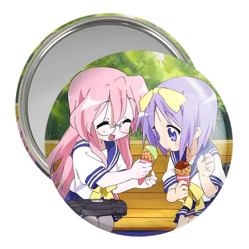 آینه جیبی خندالو مدل انیمه ستاره خوش شانس Lucky Star  کد 23604