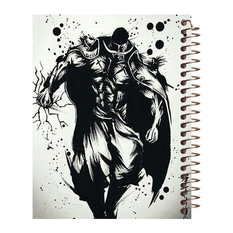دفترچه یادداشت 100 برگ مدل انیمه وان پیس طرح Whitebeard کد O63