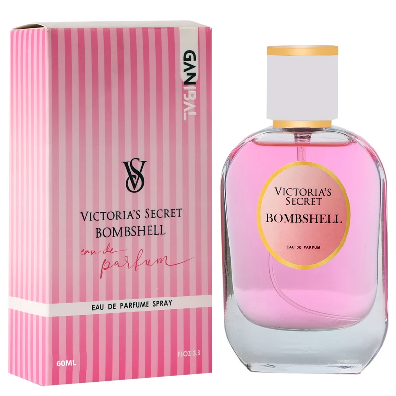 ادوپرفیوم زنانه گانیبال مدل ویکتوریا سکرت بامب شل با رایحه خنک  حجم 60 میلی‌لیتر