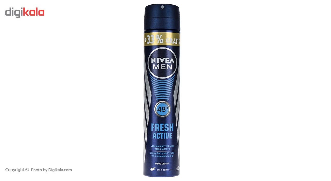 اسپری ضد تعریق مردانه نیوآ مدل Fresh Active حجم 200 میلی لیتر main 1 1