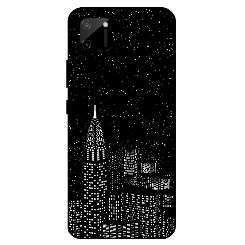 کاور مگافون طرح نیویورک مدل 7768 مناسب برای گوشی موبایل ریلمی C11 2020