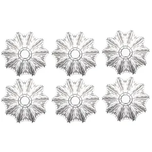 Lisa Mori Elysee LEL1001G6W Pack of 6