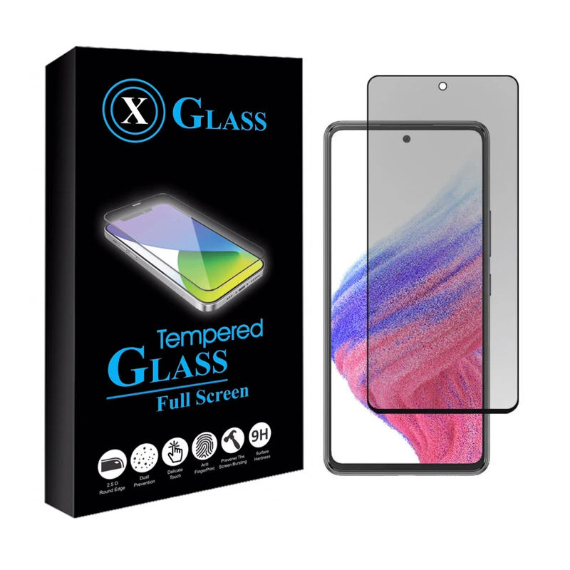 محافظ صفحه نمایش ایکس گلس مدل فول پرایوسی مناسب برای گوشی موبایل سامسونگ GALAXY A52S 5G