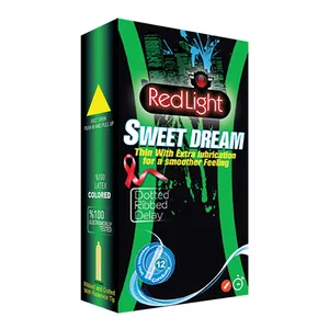 کاندوم ردلایت مدل Sweet Dream بسته 12 عددی
