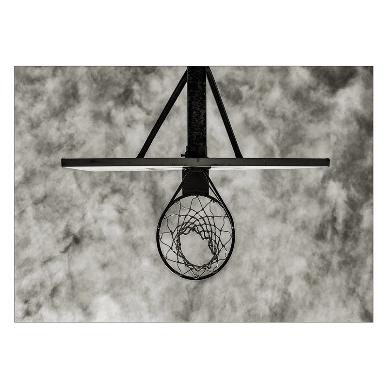 تابلو شاسی ونسونی طرح Basketball Ring سایز 50x70 سانتی متر