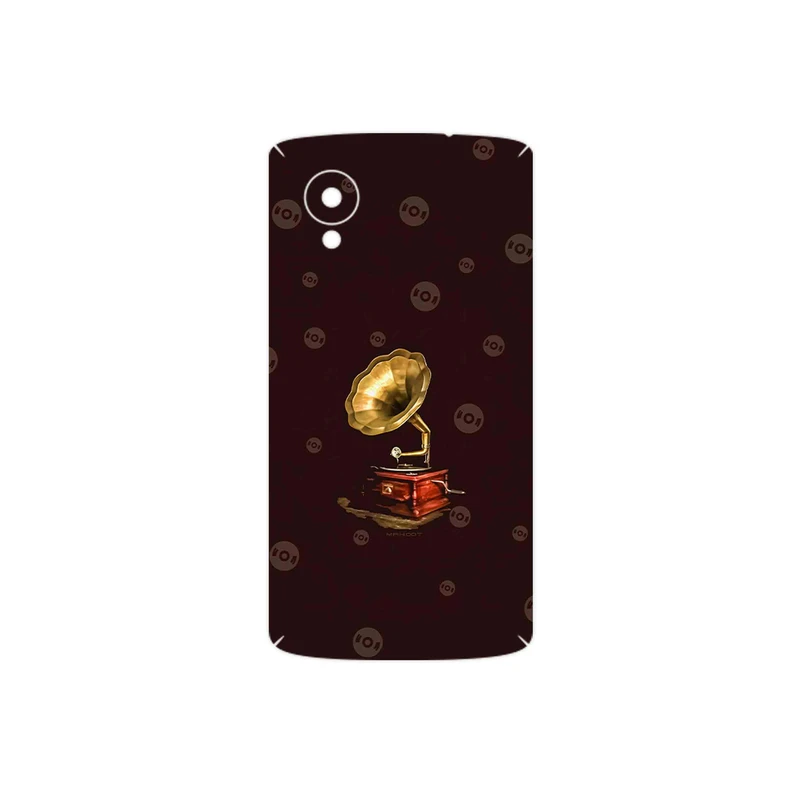 برچسب پوششی ماهوت مدل Gramophone Nostalgia مناسب برای گوشی موبایل گوگل Nexus 5