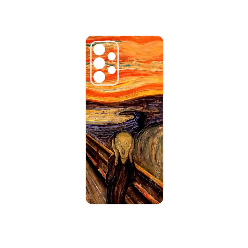 برچسب پوششی ماهوت مدل The Scream of Munch مناسب برای گوشی موبایل سامسونگ Galaxy A53 5G