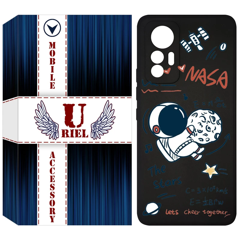 کاور یوریل مدل KSH کد 27 طرح ناسا مناسب برای گوشی موبایل شیائومی 12 Lite