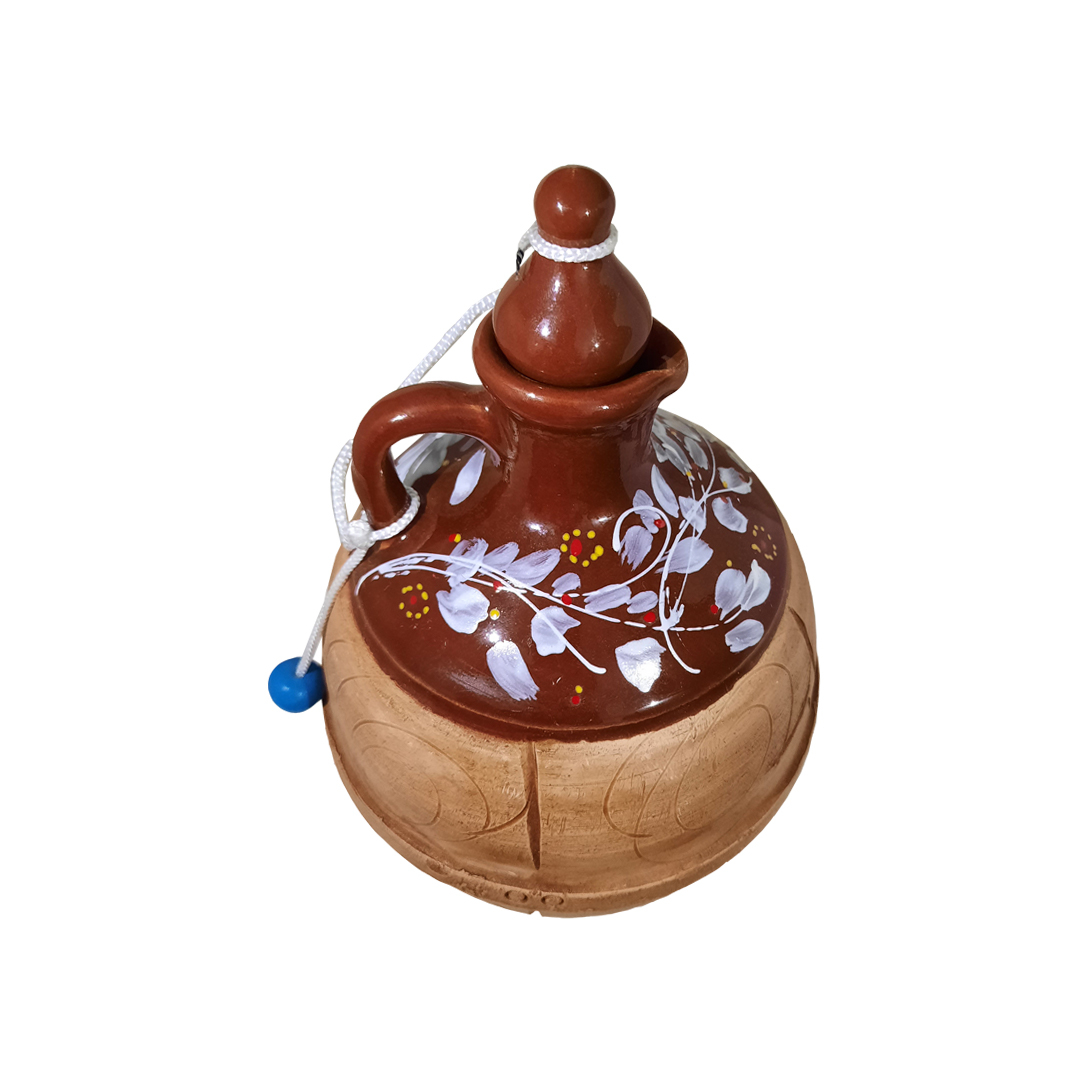 کوزه سفالی مدل نقاشی بسته 3 عددی