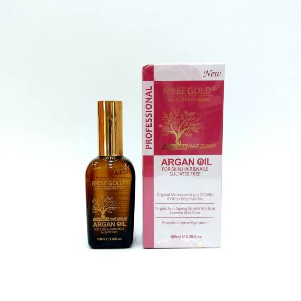 روغن آرگان رز گلد مدل 3.38fl حجم 100 میلی لیتر