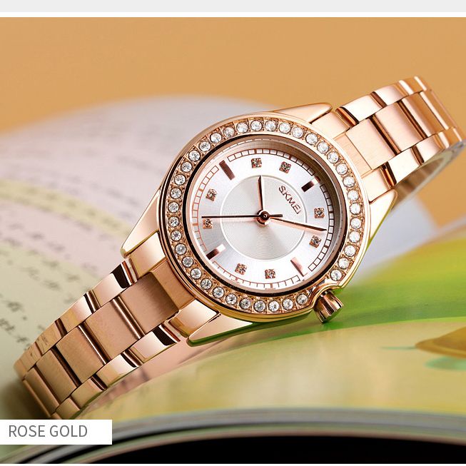 ساعت مچی عقربه ای زنانه اسکمی مدل 1534RG -  - 4