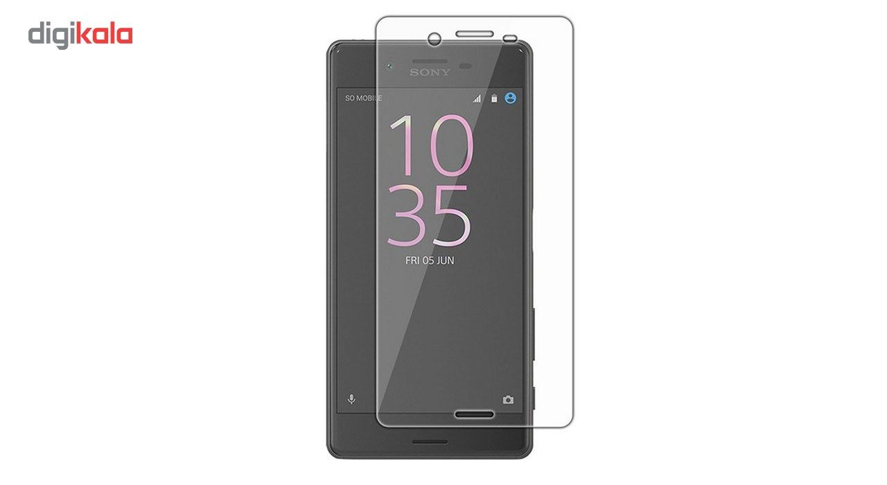 محافظ صفحه نمایش شیشه ای تمپرد مناسب برای گوشی موبایل سونی Xperia X main 1 1