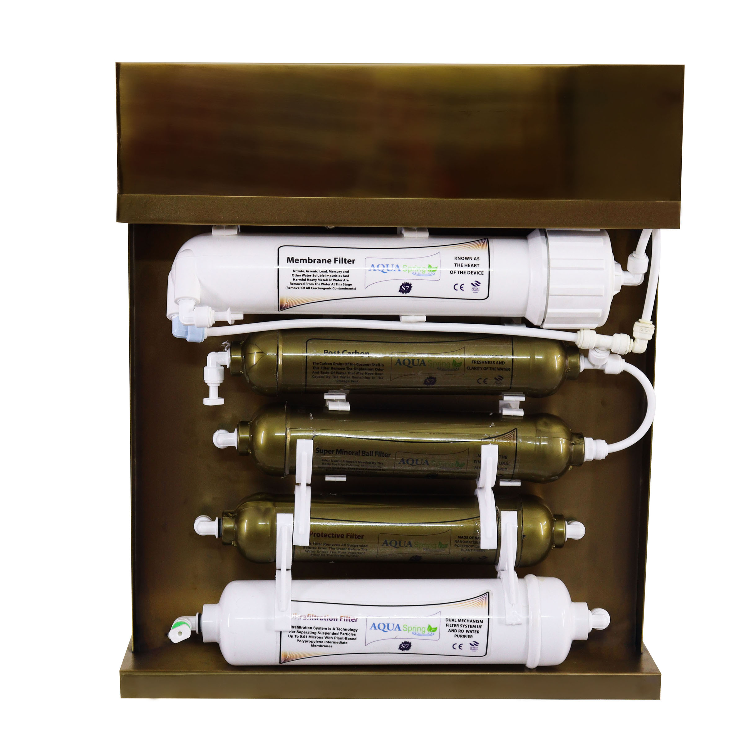 دستگاه تصفیه کننده آب آکوآ اسپرینگ مدل RO-S7-GZ 7010