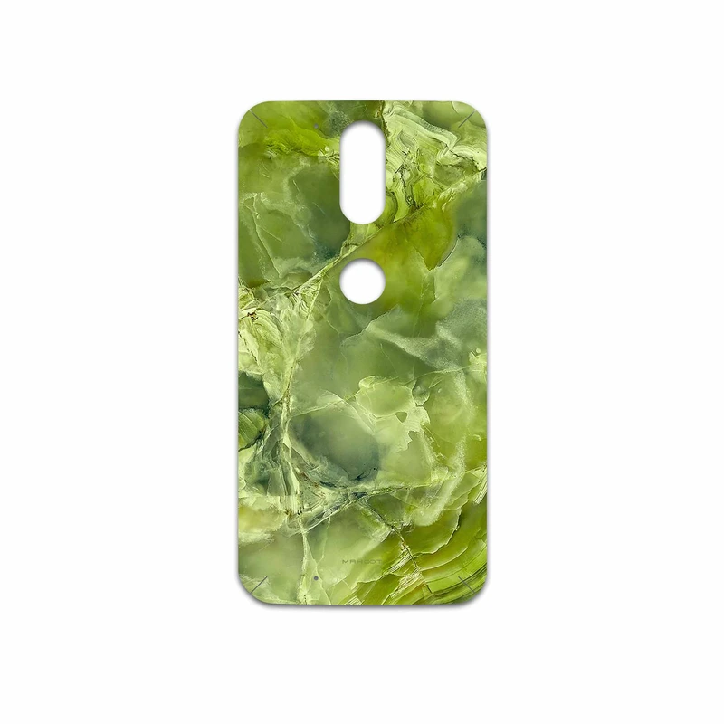 برچسب پوششی ماهوت مدل Green Crystal Marble مناسب برای گوشی موبایل موتورولا Moto G4