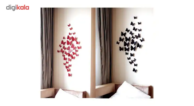 پروانه سالی وان بسته 40 عددی طرح سرخابی