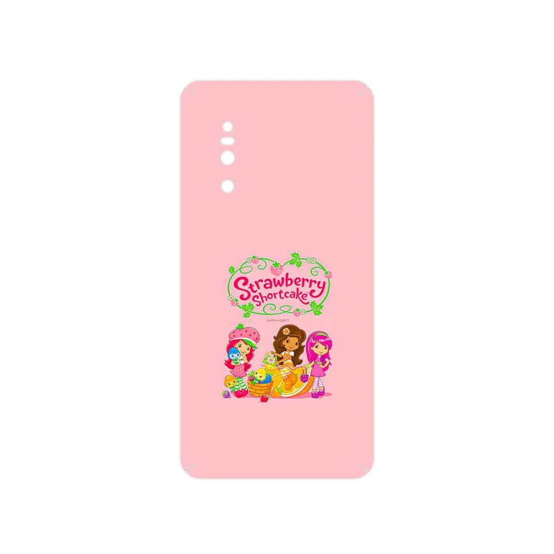 برچسب پوششی ماهوت مدل Strawberry Shortcake مناسب برای گوشی موبایل ویوو X27