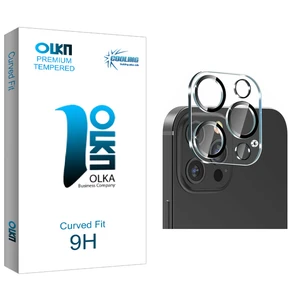 محافظ لنز دوربین کولینگ مدل Olka Glass FLL مناسب برای گوشی موبایل اپل iPhone 13 ProMax