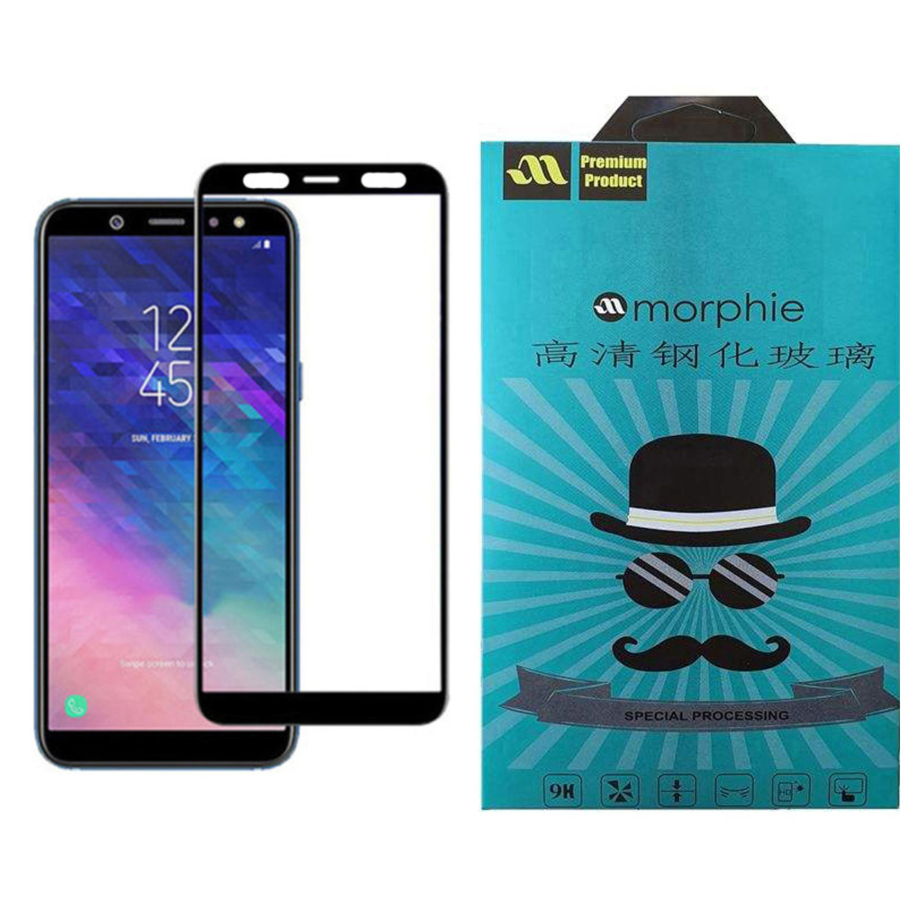 محافظ صفحه نمایش مورفی مدل GLw2 مناسب برای گوشی موبایل سامسونگ Galaxy A6 Plus