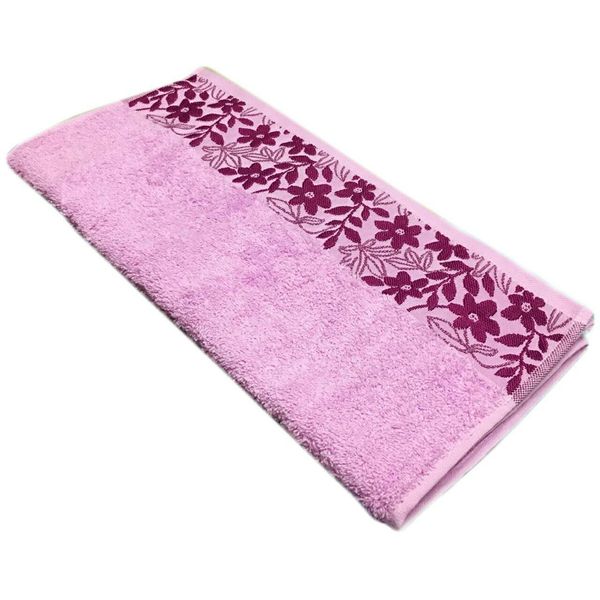 حوله دستی طرح گلزار سایز 40x80 سانتی متر حوله دستی طرح گلزار سایز 40x80 سانتی متر