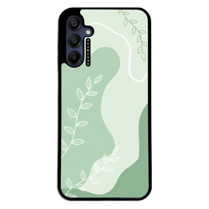کاور آکام مدل AMC-WSGA15-LEAVES-29 مناسب برای گوشی موبایل سامسونگ Galaxy A15