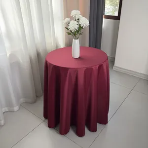 رومیزی مدل ساتن رز سایز 200x200 سانتی‌متر