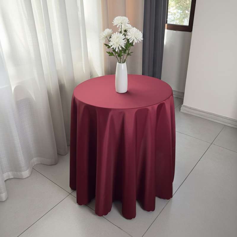 رومیزی مدل ساتن رز سایز 200x200 سانتی‌متر