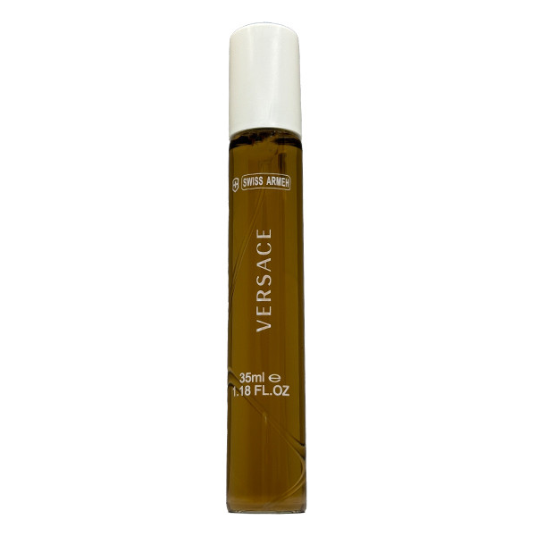 عطر جیبی زنانه سوئیس آرمه مدل VERSACE Crystal Noir با رایحه گرم و تلخ حجم ۳۵ میلی‌لیتر