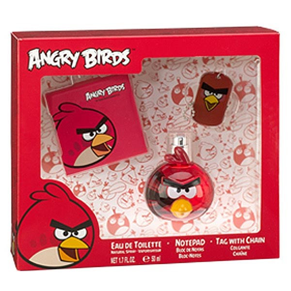 ست ادو تویلت کودک ایر وال Angry Birds Red حجم 50ml
