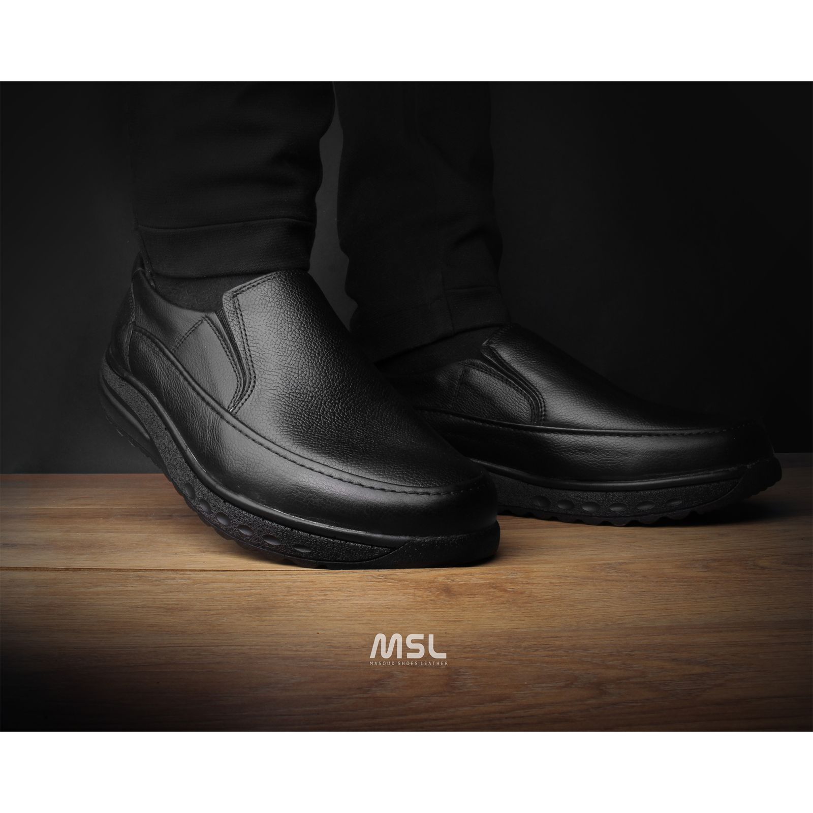 کفش روزمره مردانه کفش مسعود تبریز مدل پییر 22011 - - 8