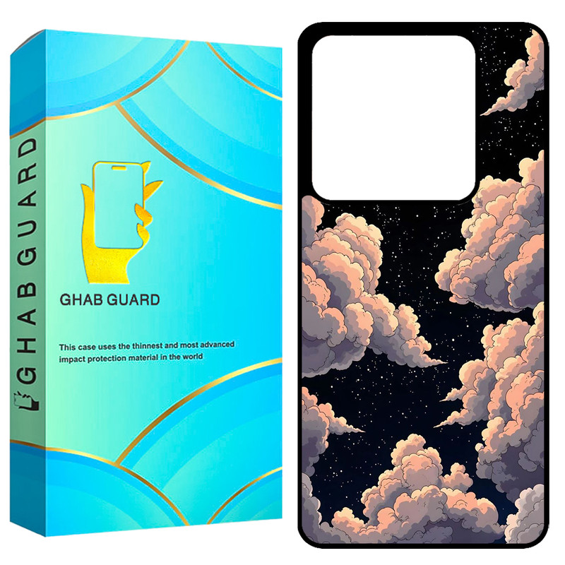 کاور قاب گارد طرح ابر مدل GCHPX6 مناسب برای گوشی موبایل شیائومی Redmi Note 13 Pro 5G / Poco X6