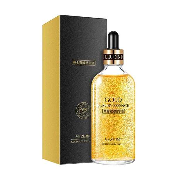 سرم ضد چروک وزه مدل Gold Luxury  حجم 100 میلی لیتر