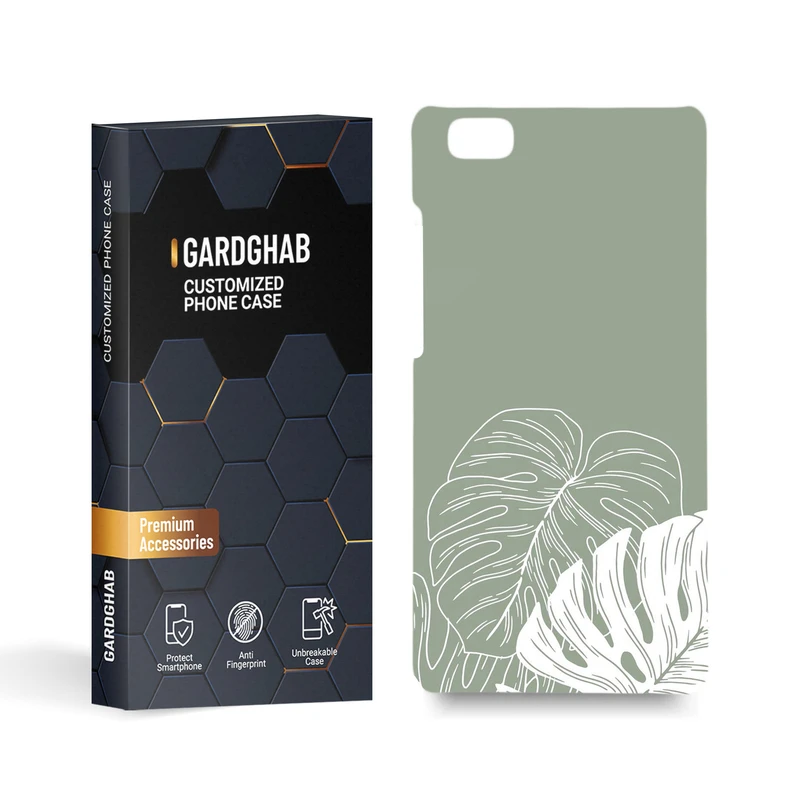 کاور گارد قاب مدل برگ مناسب برای گوشی موبایل هوآوی p8 lite 2015