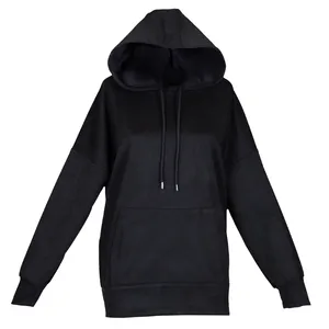 هودی زنانه مدل سوییت رنگ مشکی