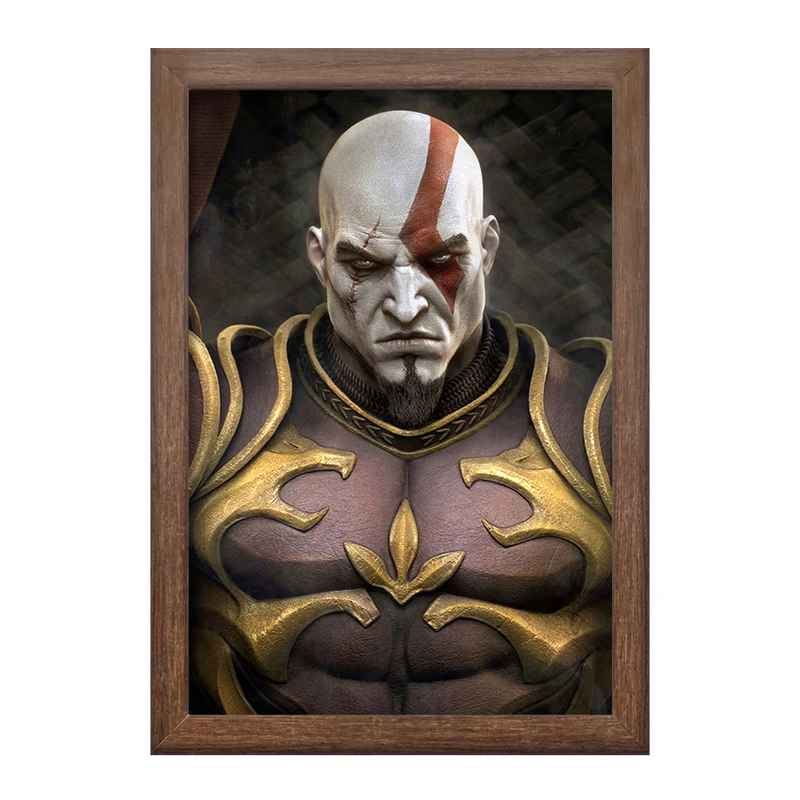 تابلو خندالو طرح خدای جنگ God Of War  کد 4856