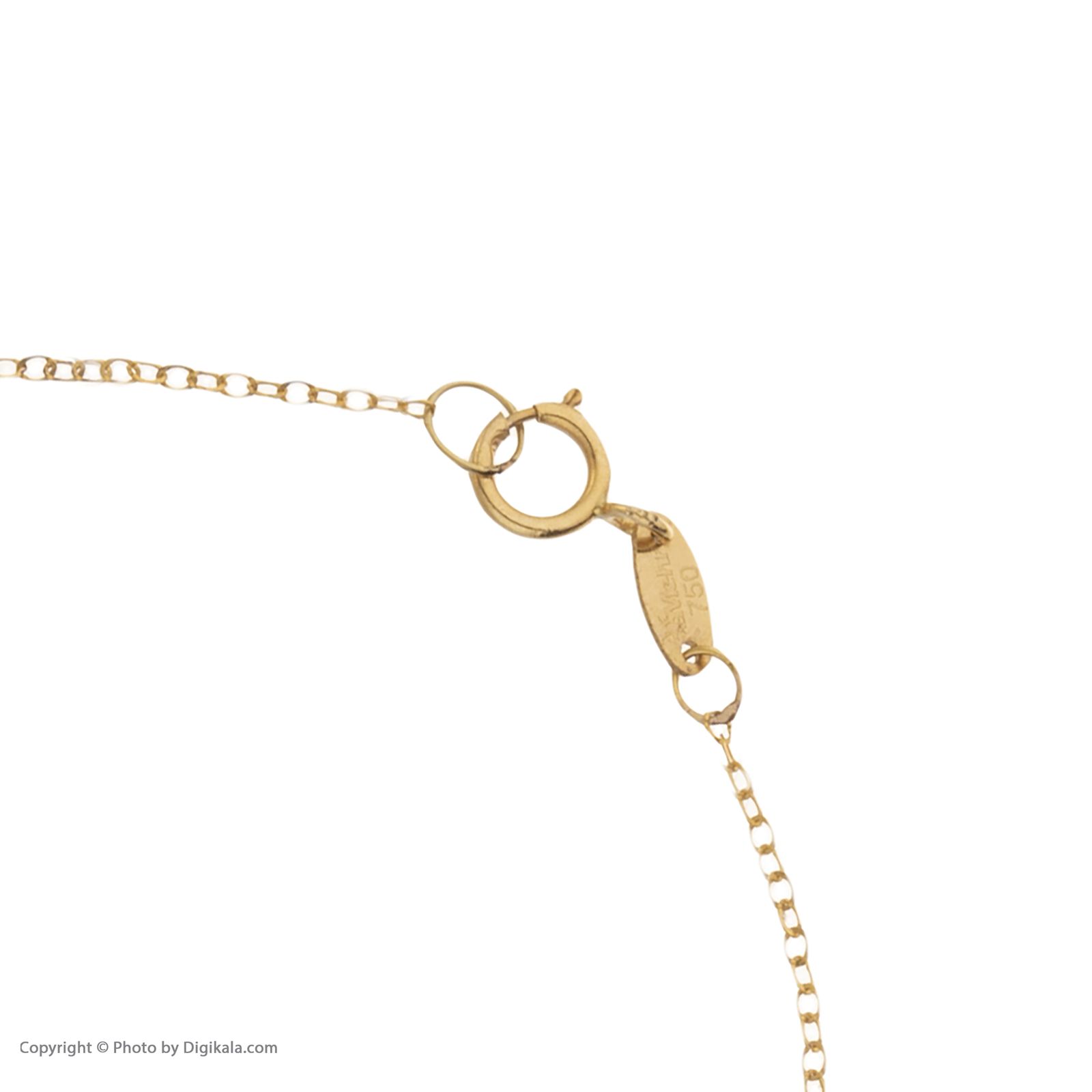 دستبند طلا 18 عیار زنانه مایا ماهک مدل MB1340 طرح قلب -  - 3