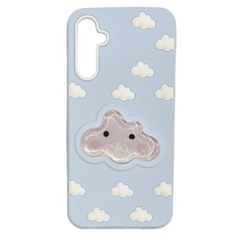 کاور طرح ابر آکواریومی مناسب برای گوشی موبایل سامسونگ Galaxy A73