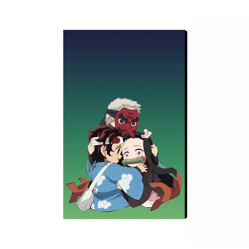 تابلو شاسی عرش مدل انیمه شیطان کش Damon Slayer کد As3374