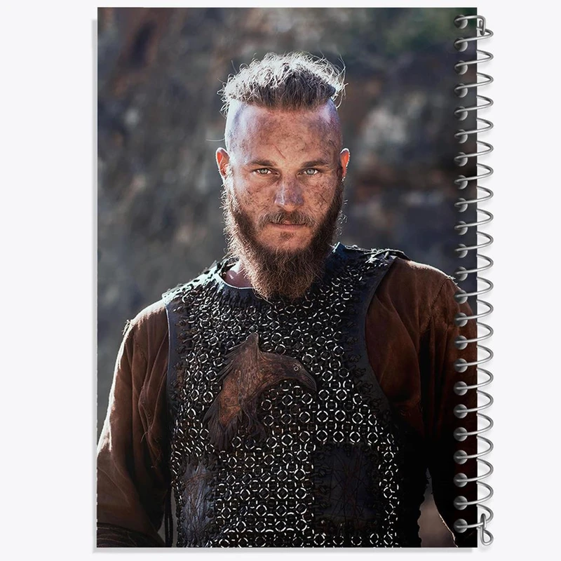 دفتر مشق 100 برگ خندالو طرح رگنار سریال وایکینگ ها Vikings کد 29118