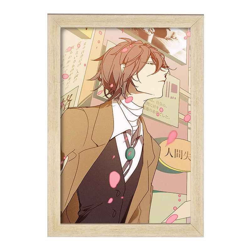 تابلو خندالو مدل دازای اوسامو انیمه سگ های ولگرد بانگو  کد 13680