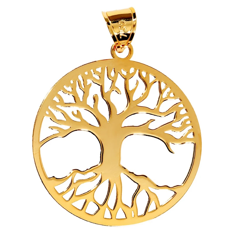 آویز گردنبند زنانه هایکا مدل درخت زندگی کد j-ha 24