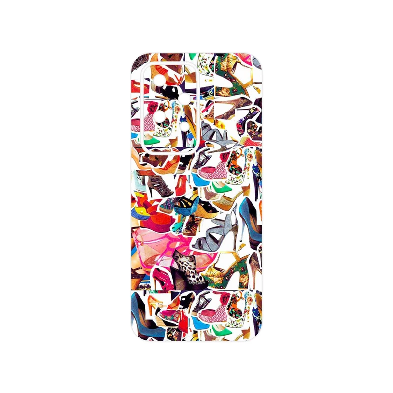 برچسب پوششی ماهوت مدل Collage of High heel Shoes مناسب برای گوشی موبایل آنر 200 Lite
