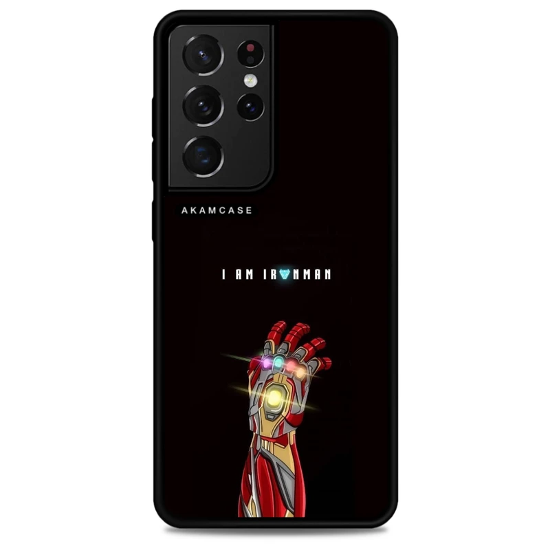 کاور آکام مدل AMC-WSGS21U-IRON MAN10 مناسب برای گوشی موبایل سامسونگ Galaxy S21 Ultra
