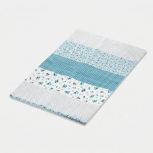 ملحفه مدل روانداز طرح شکوفه یک نفره سایز 200x150 سانتی متر