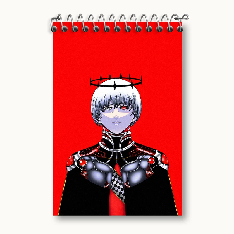 دفتر یادداشت 50 برگ خندالو طرح پسر انیمه ای کد N4289