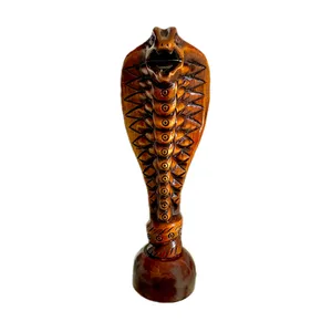 مجسمه چوبی طرح مار مدل 44