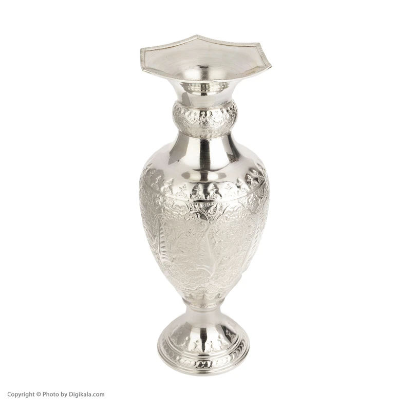 عکس شماره 2 : گلدان برنجی کد 001 بسته 2 عددی